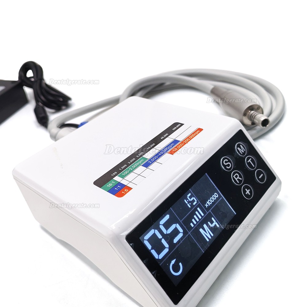 Dental B&uuml;rstenloser Mikromotor 16:1 / 1:1 / 1:5 mit LED Licht